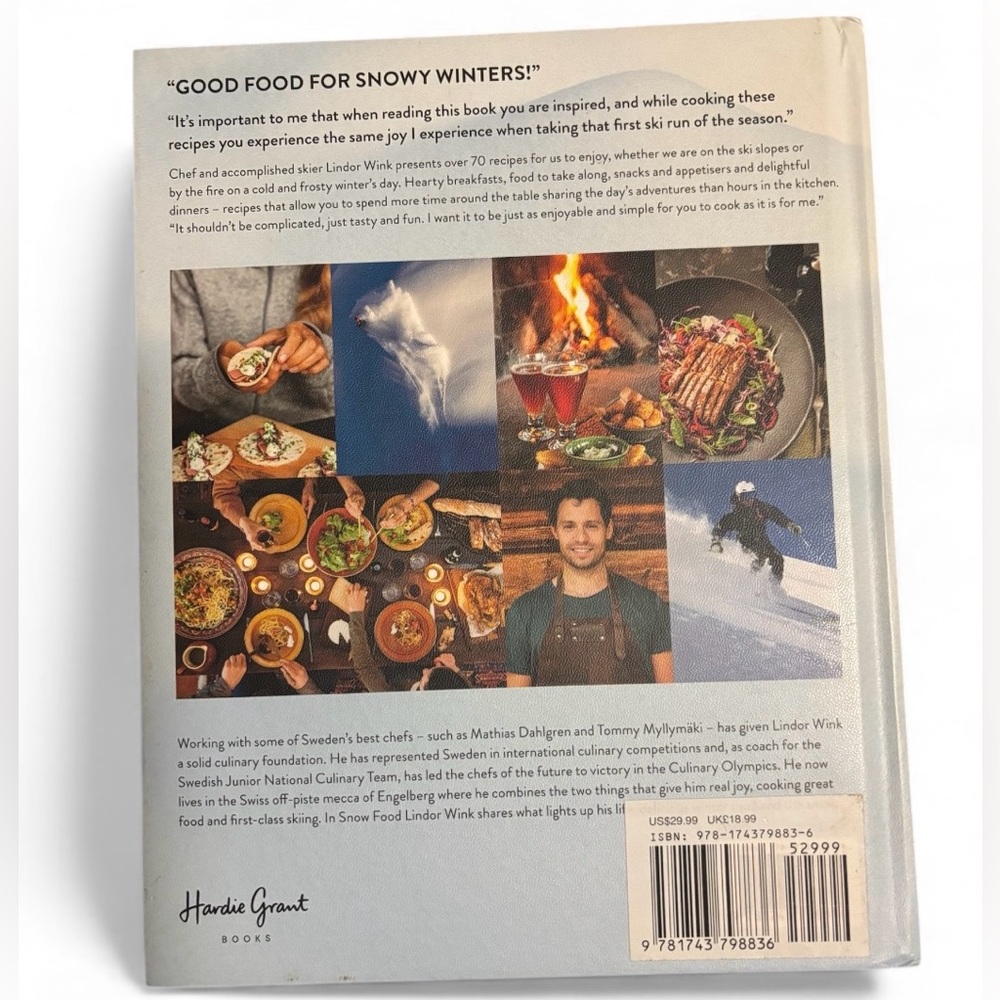 Snow Food Cookbook, Chef Lindor Wink, shares 70 of his favorite winter dishes. - Picture 2 of 3